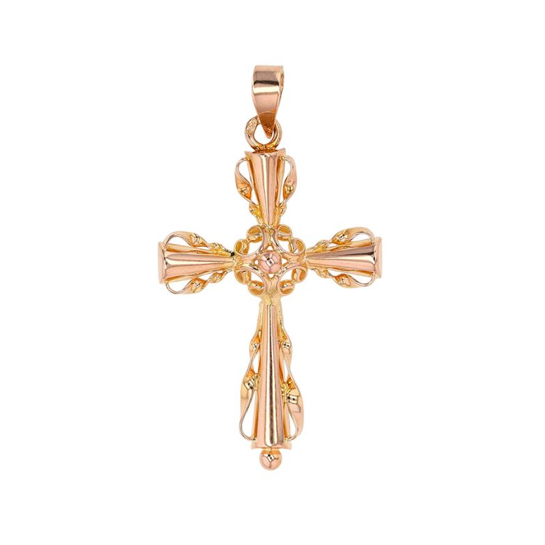 Croix vintage or jaune 1.76g Comme neuf -  reconditionné disponible sur Gemme Les Bijoux